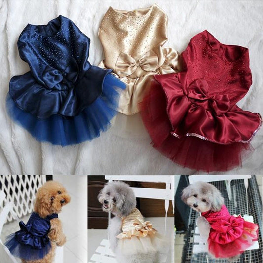 Paw-some Princess Pet Dress | Adorable Tulle Skirt & Comfy Fit for Stylish Pups