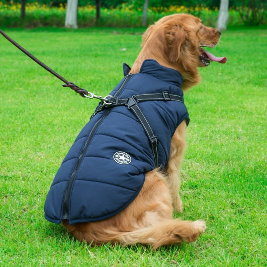 Cozy Cotton Dog Vest – Warm Winter Pet Clothes for Small & Medium Dogs